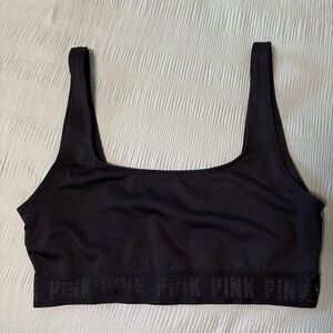 Black VS Pink Sports Bra